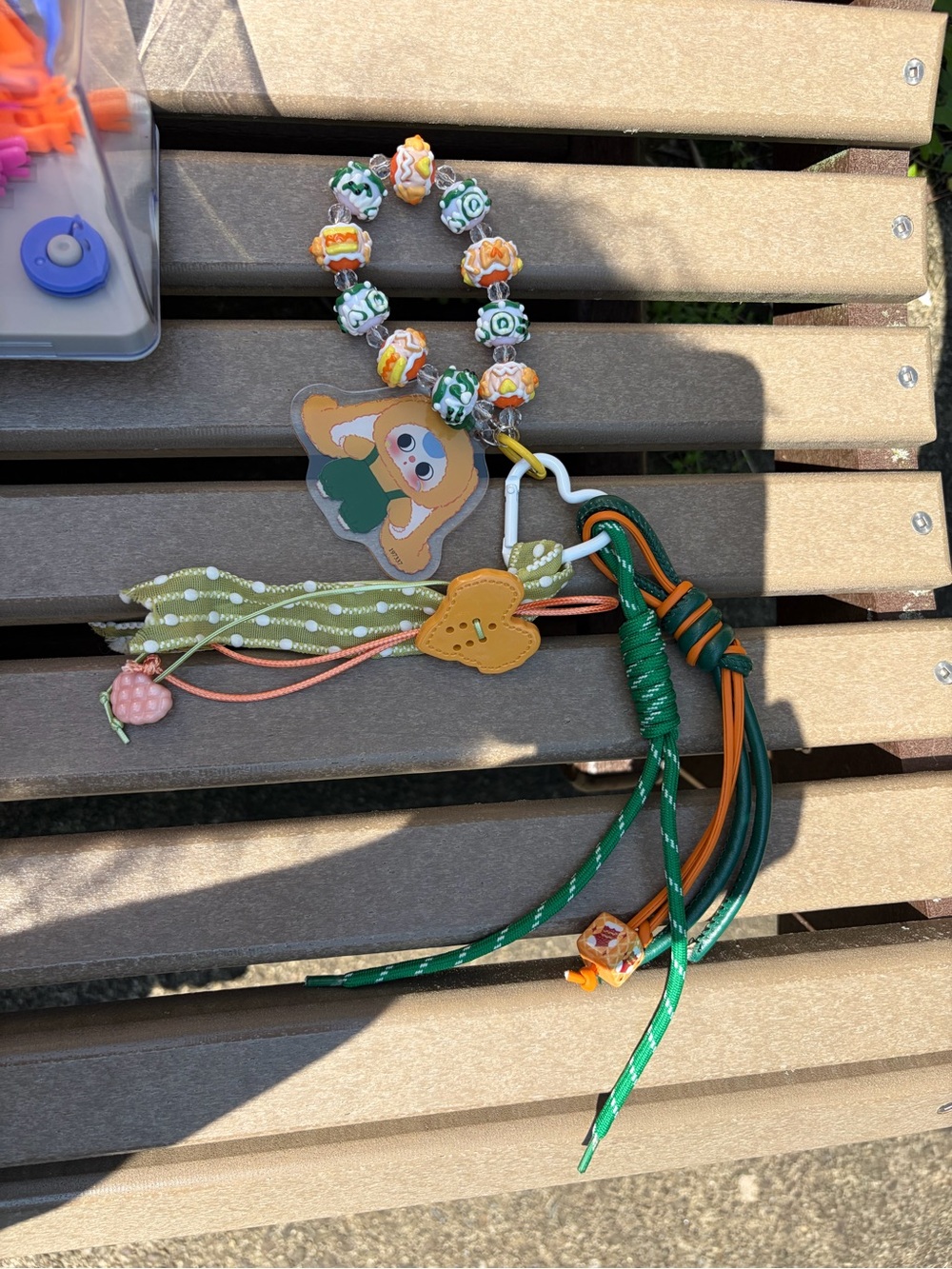 Baby three keychain!
